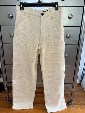 Rag & Bone linen utility trousers